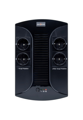 Джерело безперебійного живлення 650VA-PS, Lin.int., AVR, 4 x евро, пластик