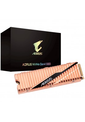 Накопичувач SSD  500GB Gigabyte Aorus M.2 PCIe NVMe 4.0 x4 3D TLC (GP-ASM2NE6500GTTD)