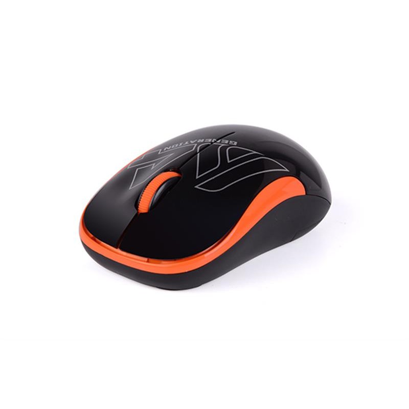 Мышь беспроводная A4Tech G3-300N Black/Orange USB V-Track