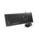 Комплект (клавіатура, миша) A4Tech KRS-8520D Black