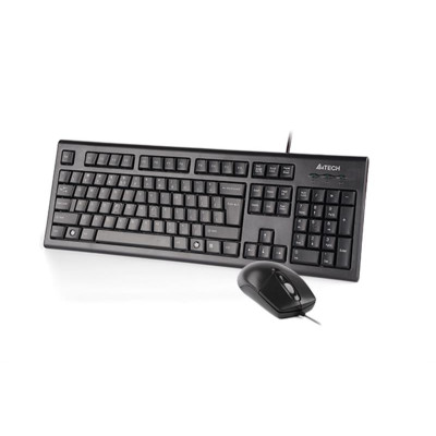 Комплект (клавіатура, миша) A4Tech KRS-8520D Black