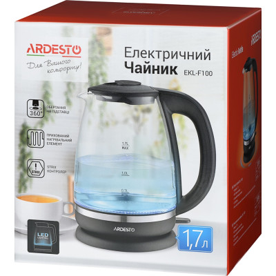 Електрочайник Ardesto EKL-F100