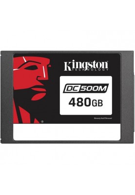 Накопичувач SSD  480GB Kingston DC500M 2.5" SATAIII 3D TLC (SEDC500M/480G)