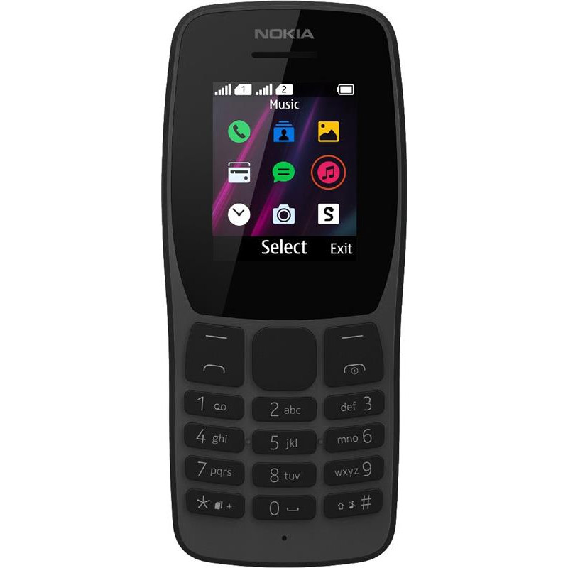 Мобільний телефон Nokia 110 2019 Dual Sim Black