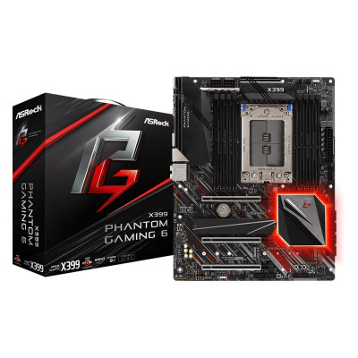 Материнська плата ASRock X399 Phantom Gaming 6 Socket TR4