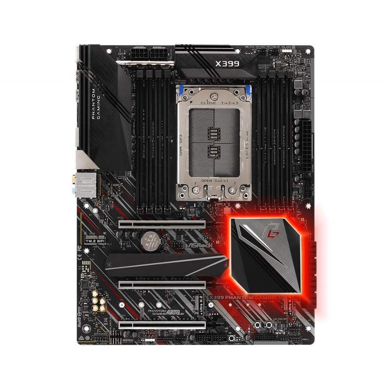 Материнська плата ASRock X399 Phantom Gaming 6 Socket TR4