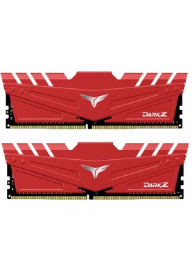 Модуль пам`яті DDR4 2x8GB/3000 Team T-Force Dark Z Red (TDZRD416G3000HC16CDC01)