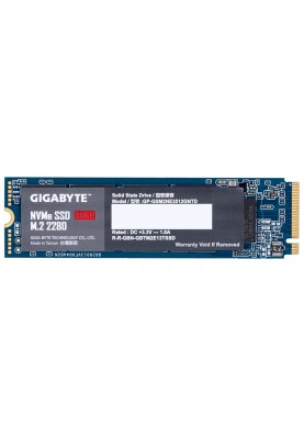 Накопичувач SSD  512GB Gigabyte M.2 PCIe NVMe 3.0 x4 NAND TLC (GP-GSM2NE3512GNTD)