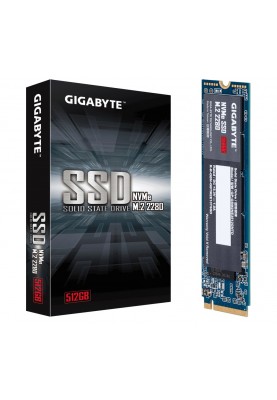 Накопичувач SSD  512GB Gigabyte M.2 PCIe NVMe 3.0 x4 NAND TLC (GP-GSM2NE3512GNTD)