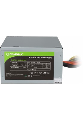 Блок живлення GameMax GM-400-8CM, 400W bulk