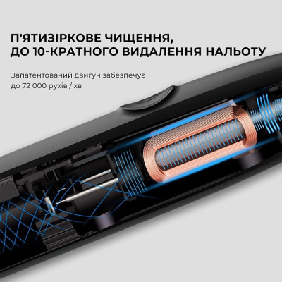 Розумна зубна електрощітка Oclean Endurance Electric Toothbrush Black (6970810552386) Розумна зубна електрощітка Oclean Endurance Electric Toothbrush Black (6970810552386)