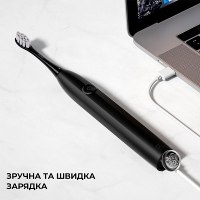 Розумна зубна електрощітка Oclean Endurance Electric Toothbrush Black (6970810552386) Розумна зубна електрощітка Oclean Endurance Electric Toothbrush Black (6970810552386)