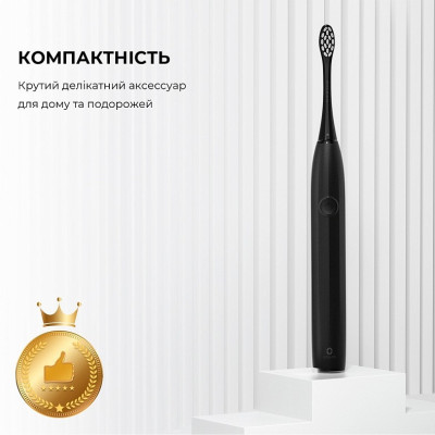 Розумна зубна електрощітка Oclean Endurance Electric Toothbrush Black (6970810552386) Розумна зубна електрощітка Oclean Endurance Electric Toothbrush Black (6970810552386)