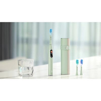 Розумна зубна електрощітка Oclean X Ultra 20 Set Electric Toothbrush Green (6970810557091) Розумна зубна електрощітка Oclean X Ultra 20 Set Electric Toothbrush Green (6970810557091)