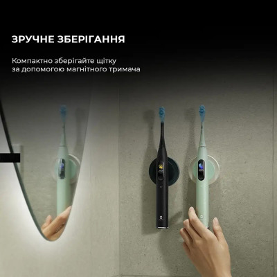 Розумна зубна електрощітка Oclean X Ultra 20 Electric Toothbrush Black (6970810557121) Розумна зубна електрощітка Oclean X Ultra 20 Electric Toothbrush Black (6970810557121)