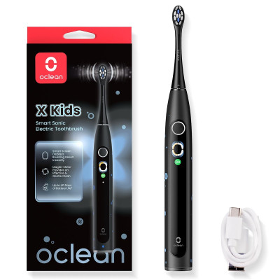 Розумна зубна електрощітка Oclean X Kids Electric Toothbrush Black (6970810557206) Розумна зубна електрощітка Oclean X Kids Electric Toothbrush Black (6970810557206)