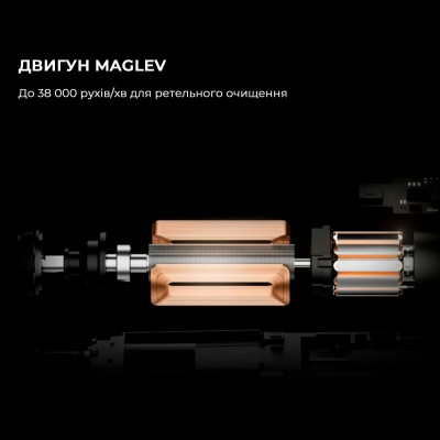 Розумна зубна електрощітка Oclean Flow S Electric Toothbrush Black (6970810557343)