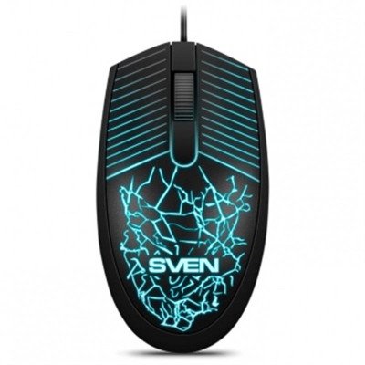 Мишка Sven RX-70 Black USB