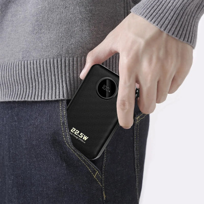 Універсальна мобільна батарея Dudao K14+ 20000mAh 22.5W Black (6977196680016) Універсальна мобільна батарея Dudao K14+ 20000mAh 22.5W Black (6977196680016)