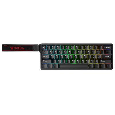 Клавіатура Aula WIN60 HE Magnetic Switch Black (6978080504029)