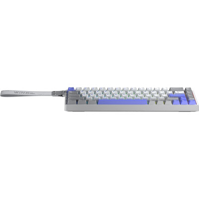 Клавіатура Aula WIN68 HE Max Magnetic Switch Grey/White/Purple (6978080504081)