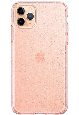 Чохол-накладка Spigen Liquid Crystal Glitter для Apple iPhone 11 Pro Rose Quartz (077CS27230)