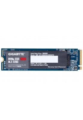 Накопичувач SSD  256GB Gigabyte M.2 PCIe NVMe 3.0 x4 NAND TLC (GP-GSM2NE3256GNTD)