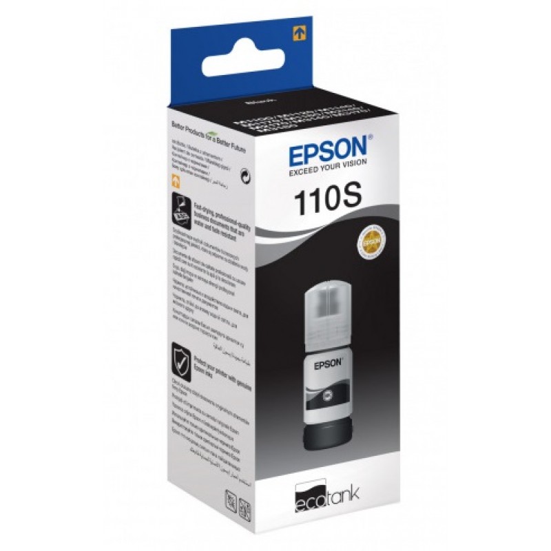 Чернила EPSON М1100/М1120/М2140 Black Pigment  (C13T01L14A) 40 мл