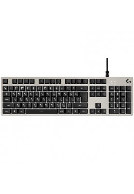 Клавiатура Logitech G413 Silver USB (920-008476)