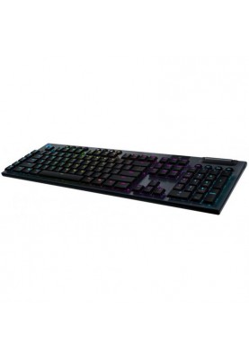 Клавіатура бездротова Logitech G915 Gaming Wireless Mechanical GL Tactile RGB Black (920-008909) Black USB/Bluetooth