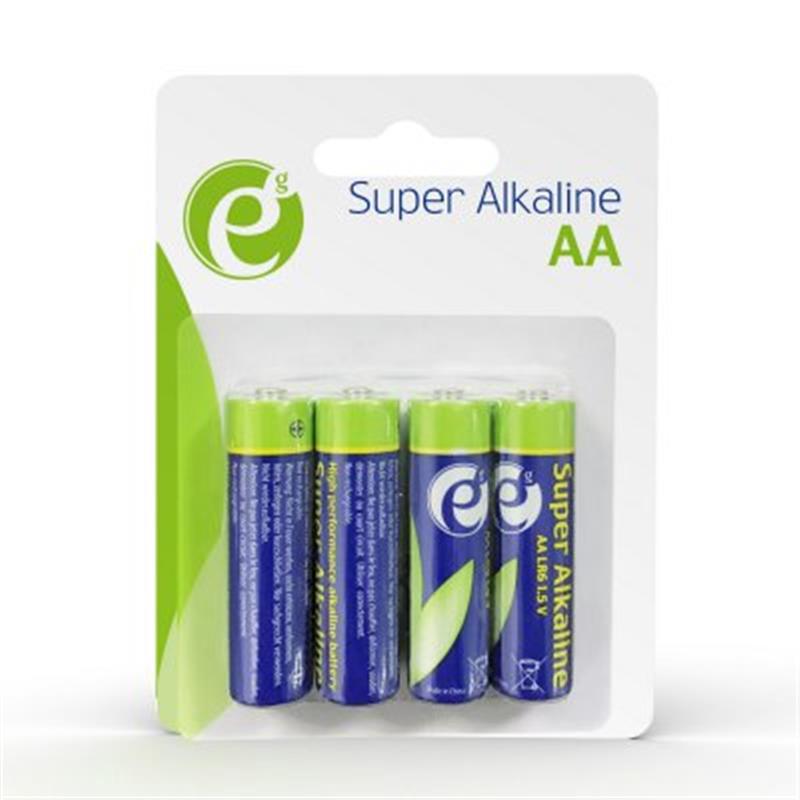 Батарейка EnerGenie Super Alkaline AA/LR06 BL 4 шт