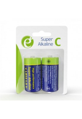Батарейка EnerGenie Super Alkaline C/LR14 BL 2 шт