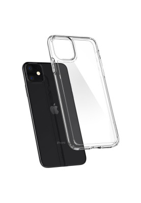 Чохол-накладка Spigen Crystal Hybrid для Apple iPhone 11 Crystal Clear (076CS27086)