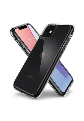 Чохол-накладка Spigen Crystal Hybrid для Apple iPhone 11 Crystal Clear (076CS27086)