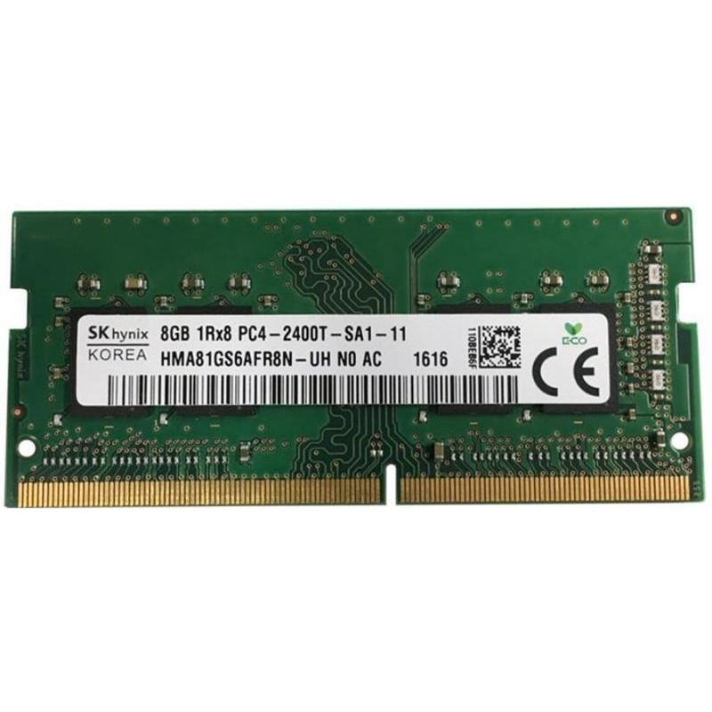 Модуль пам`ятi SO-DIMM 8GB/2400 DDR4 Hynix (HMA81GS6AFR8N-UH) Refurbished