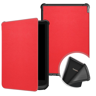 Чохол-книжка BeCover Smart Case для PocketBook 606/616/617/627/628/632 Touch HD 3/632 Plus/632 Aqua/633 Red (707155) Чохол-книжка BeCover Smart Case для PocketBook 606/616/617/627/628/632 Touch HD 3/632 Plus/632 Aqua/633 Red (707155)