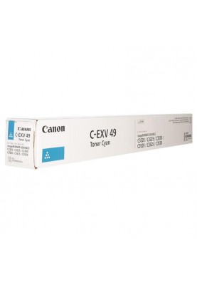 Тонер-картридж CANON (C-EXV49) C3325i (8525B002) Cyan