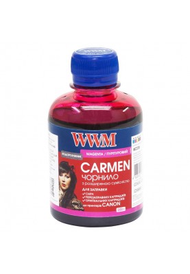 Чорнило WWM Universal Carmen для Сanon серій PIXMA iP/iX/MP/MX/MG Magenta (CU/M) 200г