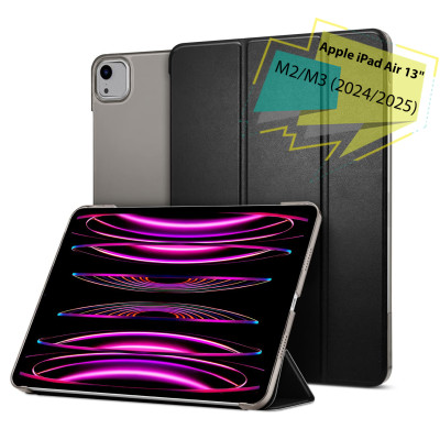Чохол BeCover Tri Fold Hard для Apple iPad Air 13" M2 2024 Black (711471)