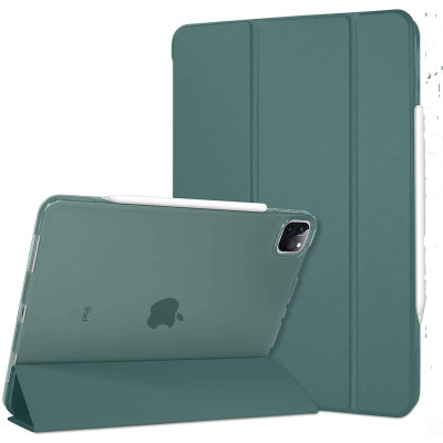 Чохол-книжка BeCover Tri Fold Hard для Apple iPad Pro 12.9 2020/2021/2022 Dark Green (711720)