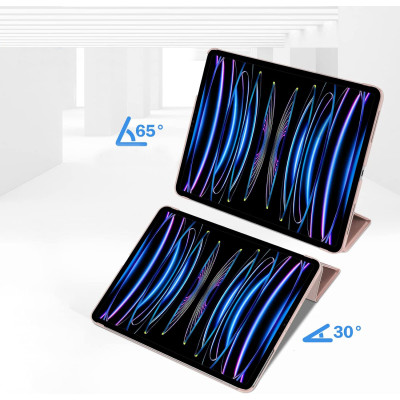 Чохол-книжка BeCover Tri Fold Hard для Apple iPad Pro 12.9 2020/2021/2022 Pink (711721) Чохол-книжка BeCover Tri Fold Hard для Apple iPad Pro 12.9 2020/2021/2022 Pink (711721)