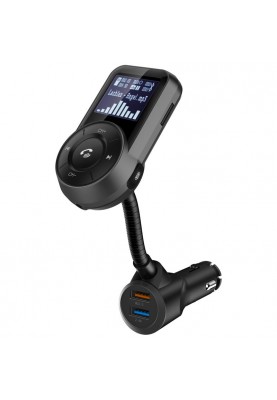 FM-трансмітер Grand-X 96GRX Hands Free Bluetooth V4.2 Quick Charge 3.0+2,4А