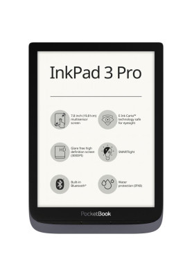 Електронна книга PocketBook InkPad3 Pro 740 Metallic Grey (PB740-3-J-CIS)