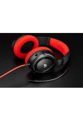 Гарнiтура Corsair HS35 Red (CA-9011198-EU)