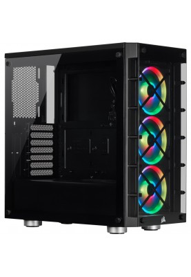 Корпус Corsair 465X RGB Black (CC-9011188-WW) без БЖ