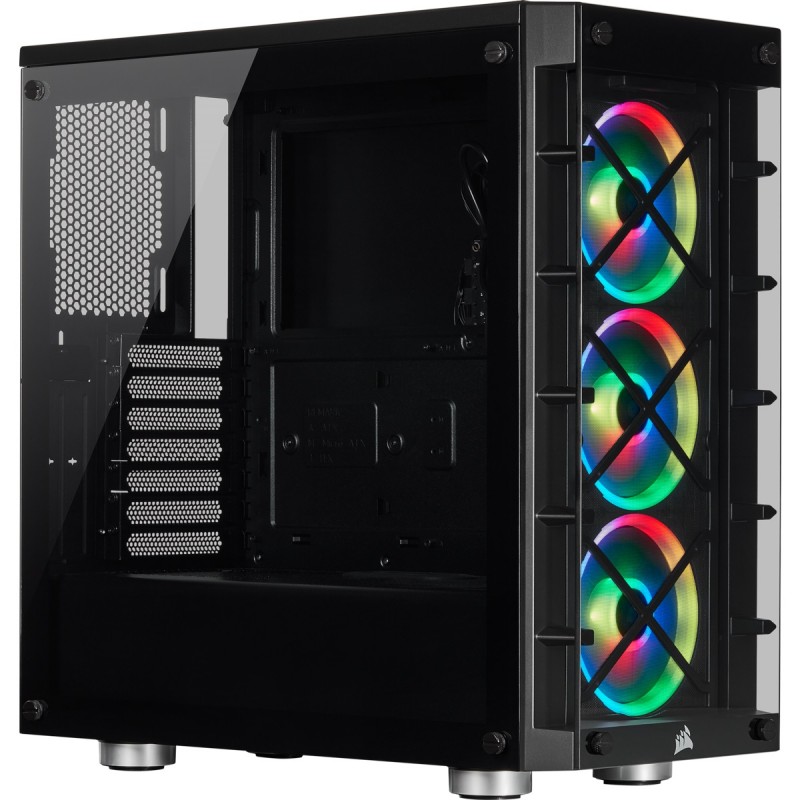 Корпус Corsair 465X RGB Black (CC-9011188-WW) без БП