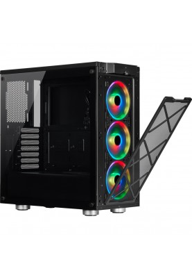 Корпус Corsair 465X RGB Black (CC-9011188-WW) без БЖ