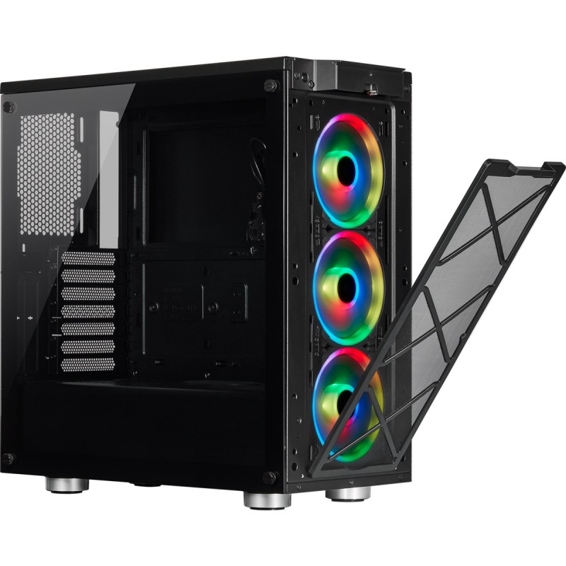 Корпус Corsair 465X RGB Black (CC-9011188-WW) без БП