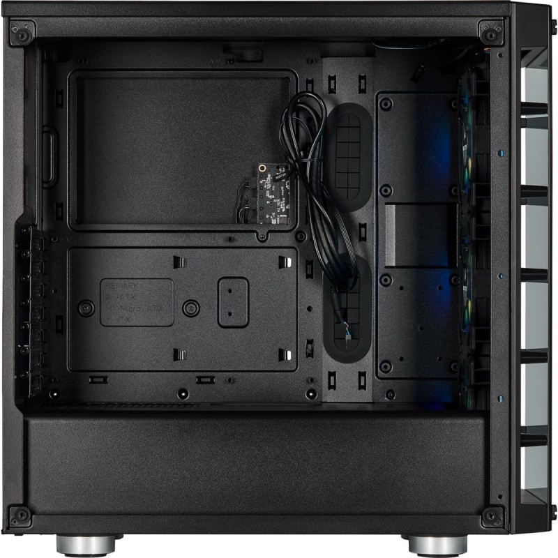 Корпус Corsair 465X RGB Black (CC-9011188-WW) без БП