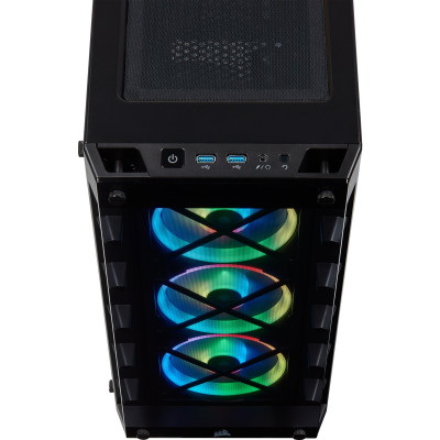 Корпус Corsair 465X RGB Black (CC-9011188-WW) без БЖ
